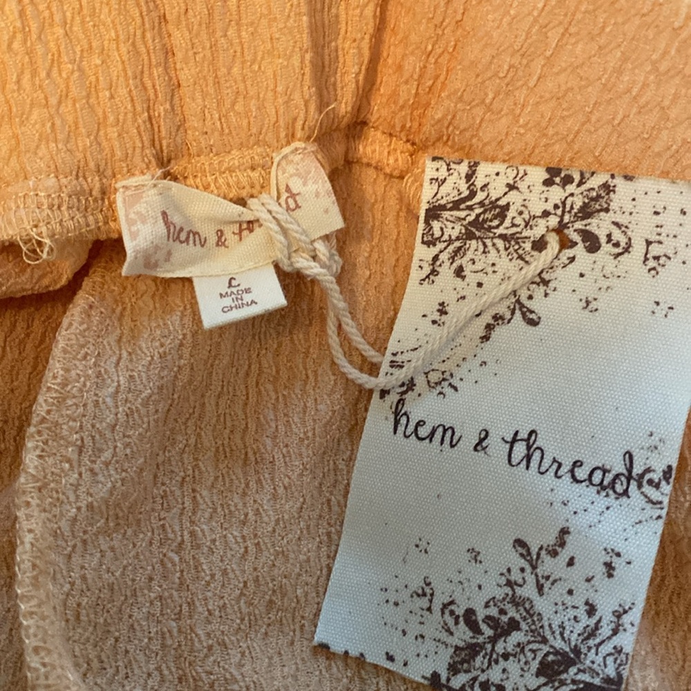 Hem & Thread Textured Lounge/Pajama Set Large NWT - Picture 11 of 11
